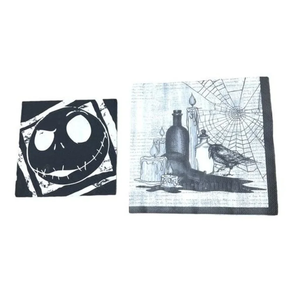 Lot 9 Paper Napkin Assortment Thanksgiving Holidays Halloween Decoupage Crafting - Picture 6 of 10